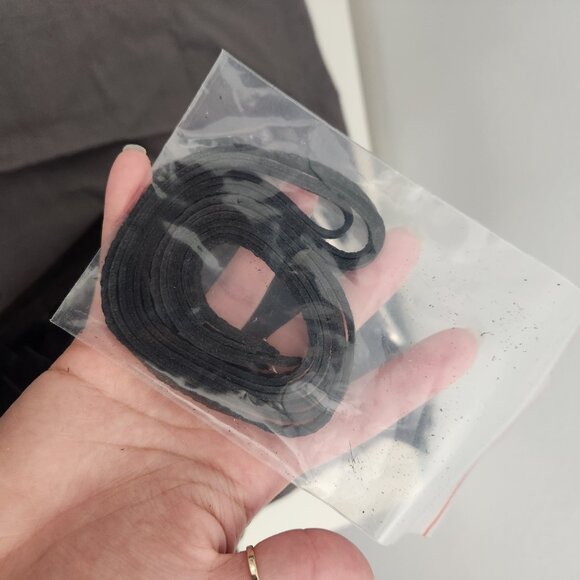 All Saints | Polly Round Medium Leather Crossbody in Black Mock Croc, One Size - Picture 11 of 11